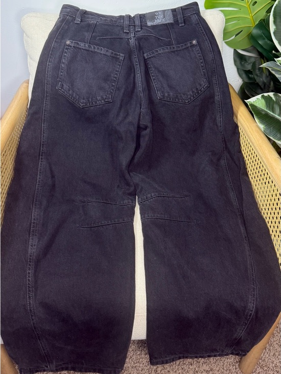 We The Free Lucky You Mid Rise Barrel Jeans Size 26 - Picture 5 of 10